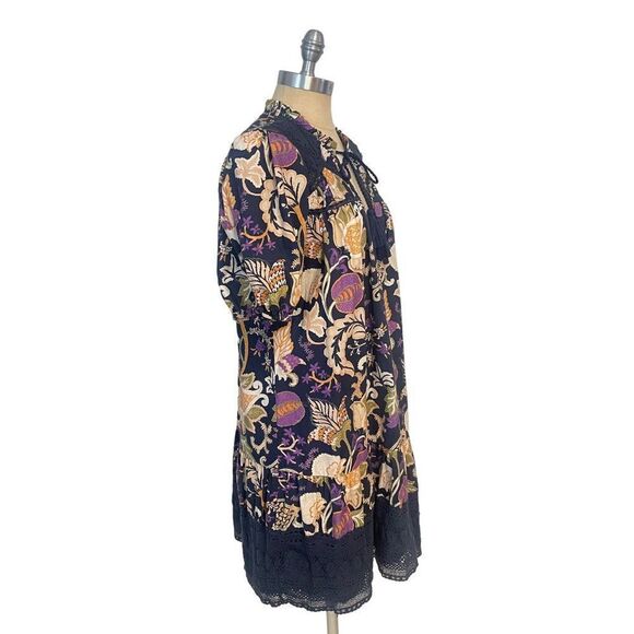 Anthropologie Letmebe Fiore Lace Tunic Dress Small Let me Be - Picture 5 of 8